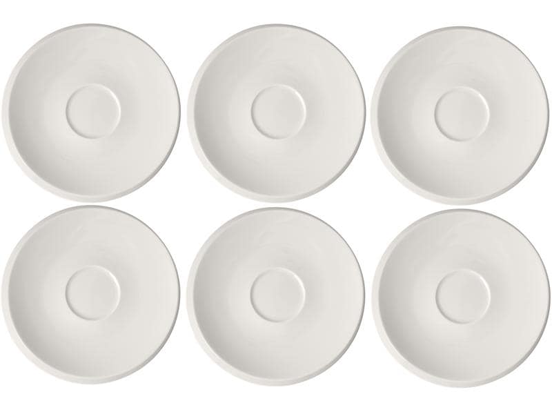 Villeroy & Boch | New Moon Untertasse | 6 Stück, 17 x 17 cm