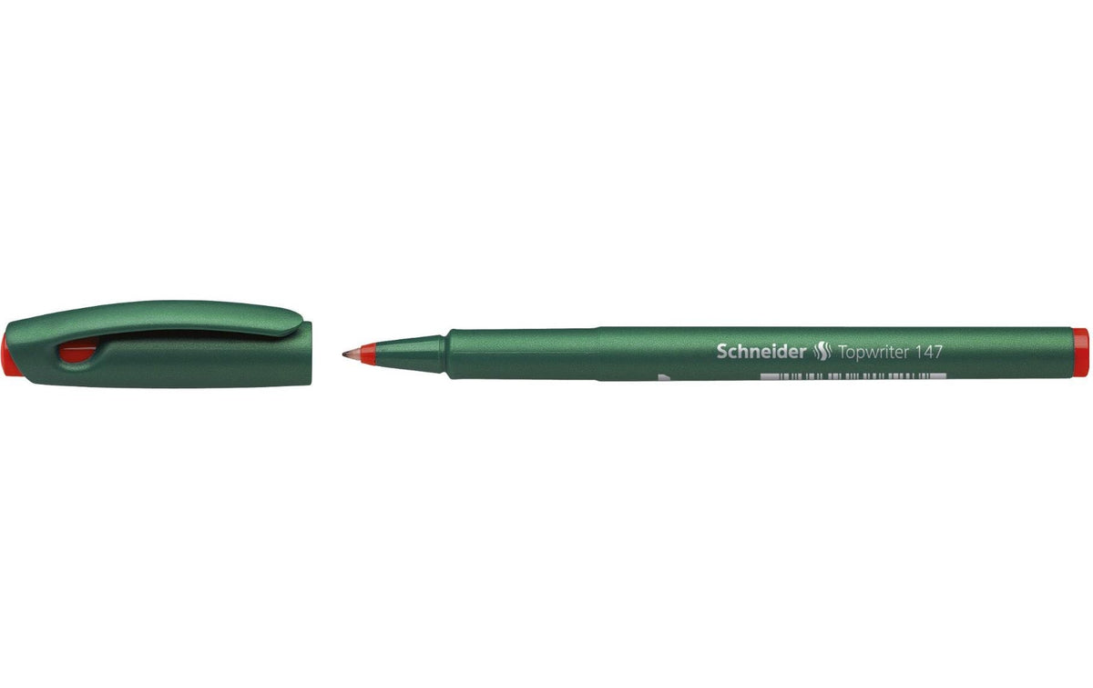 Schneider, Fineliner 147 0.6 mm, Rot, 1 Stü
