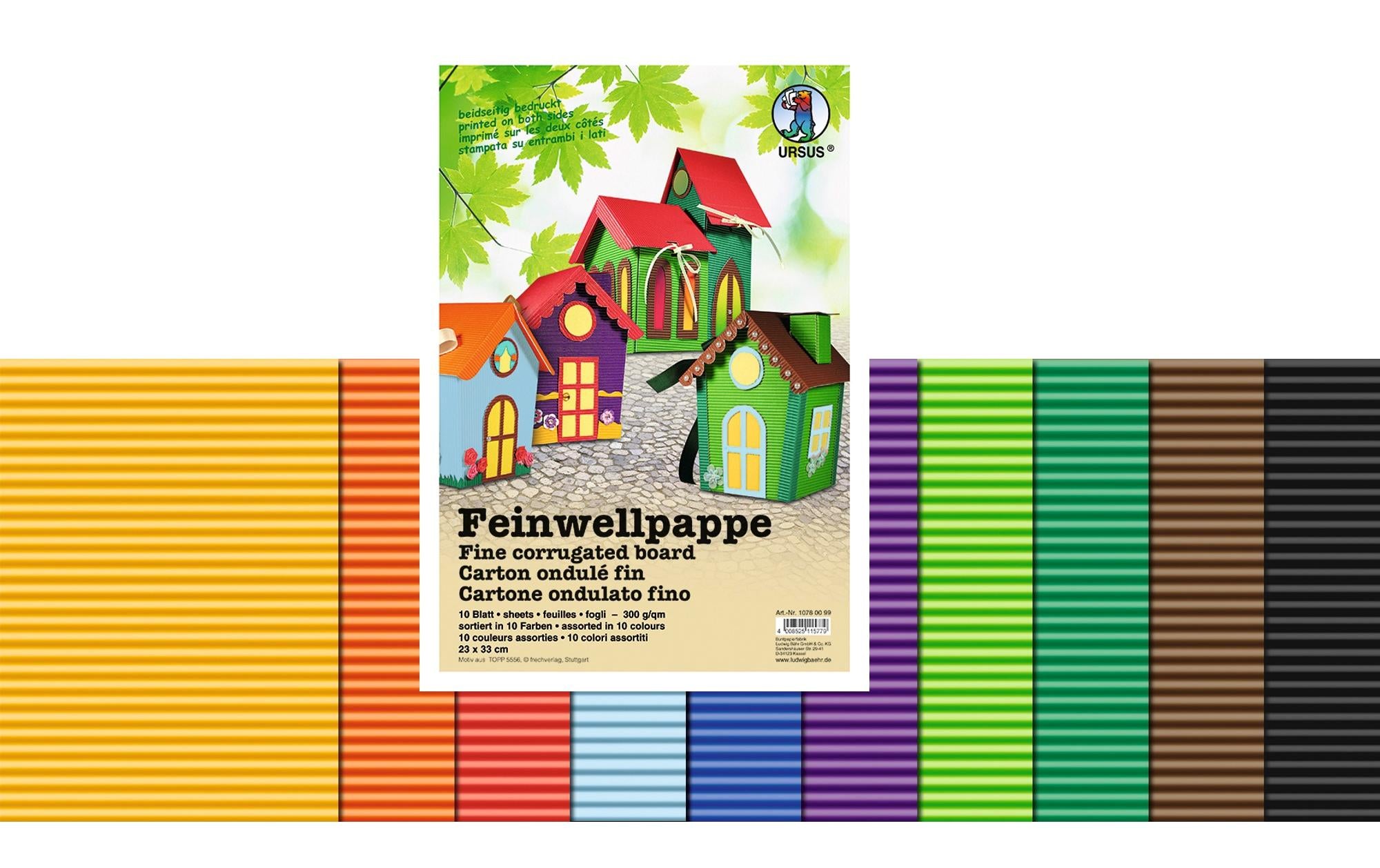 URSUS Feinwellpappe 300 g/m2