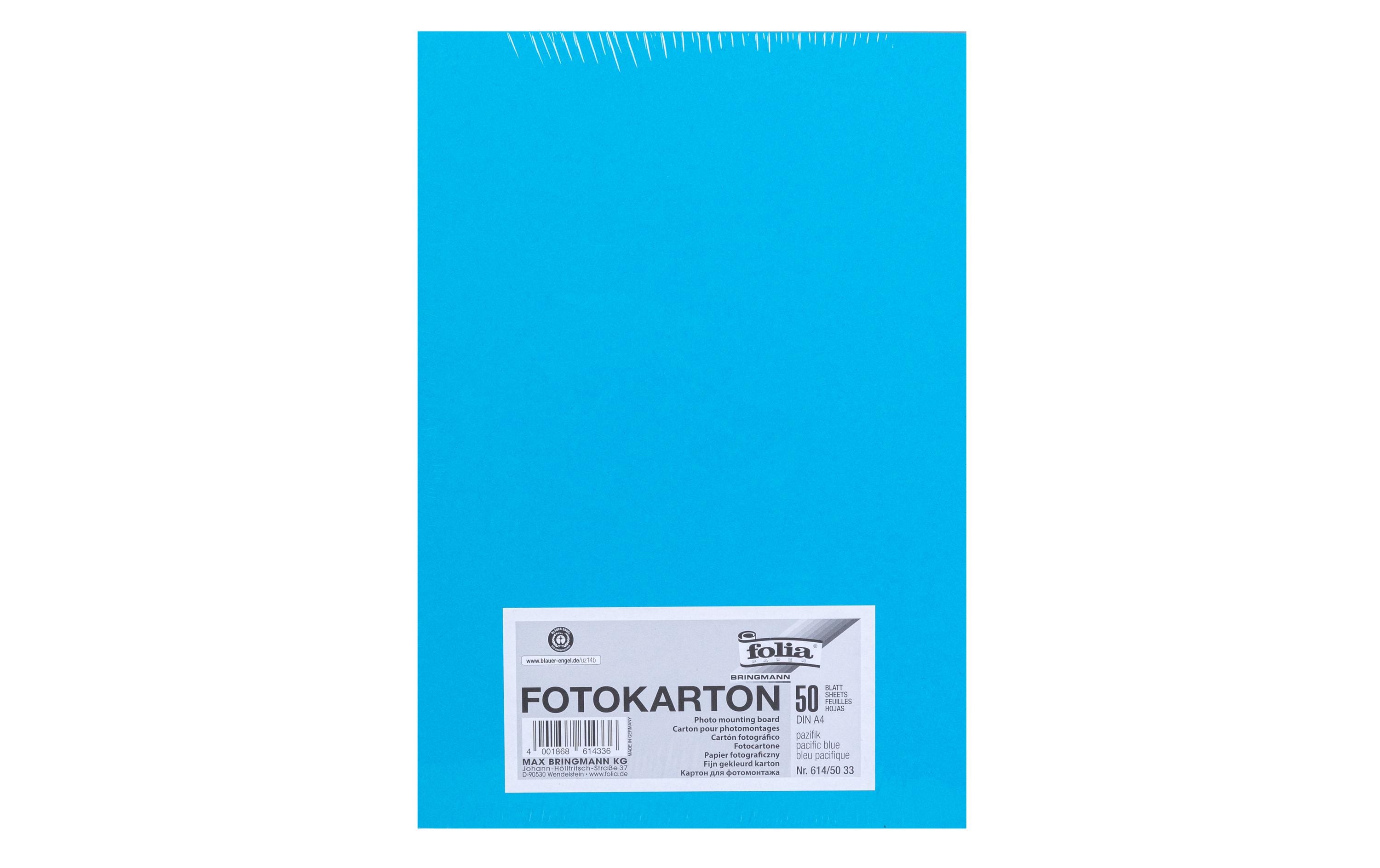 Folia, Fotokarton A4, 300 g/m², 50 Blatt, P