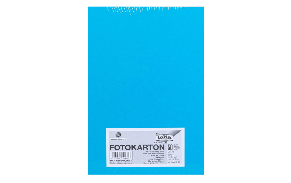 Folia, Fotokarton A4, 300 g/m², 50 Blatt, P