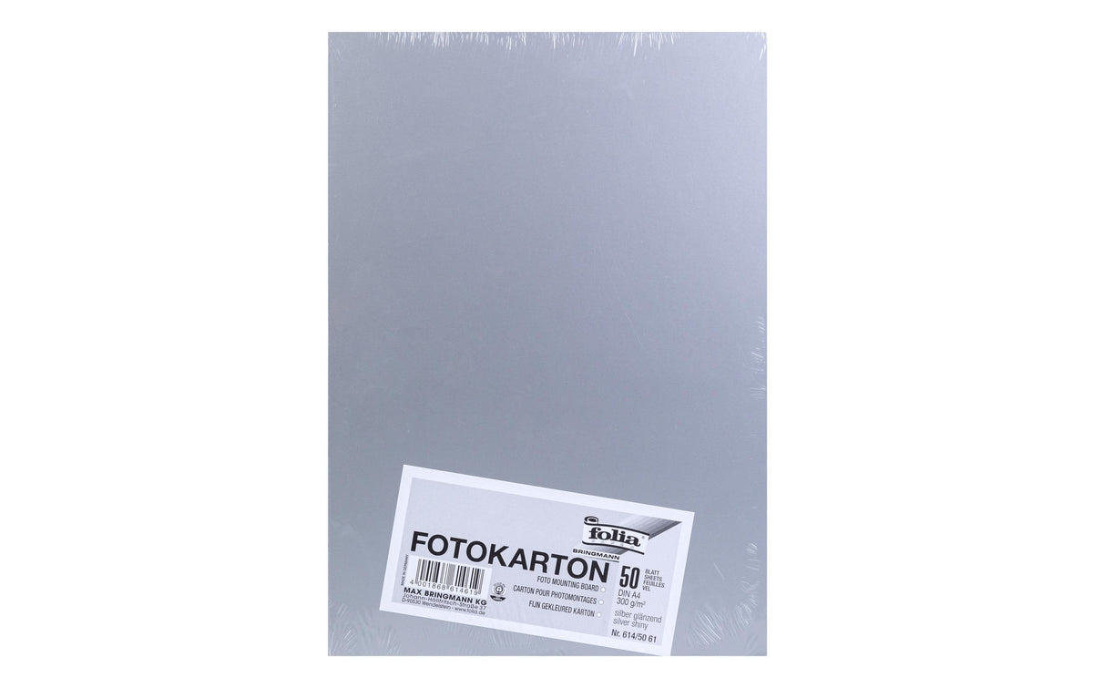 Folia, Fotokarton A4, 300 g/m², 50 Blatt, S