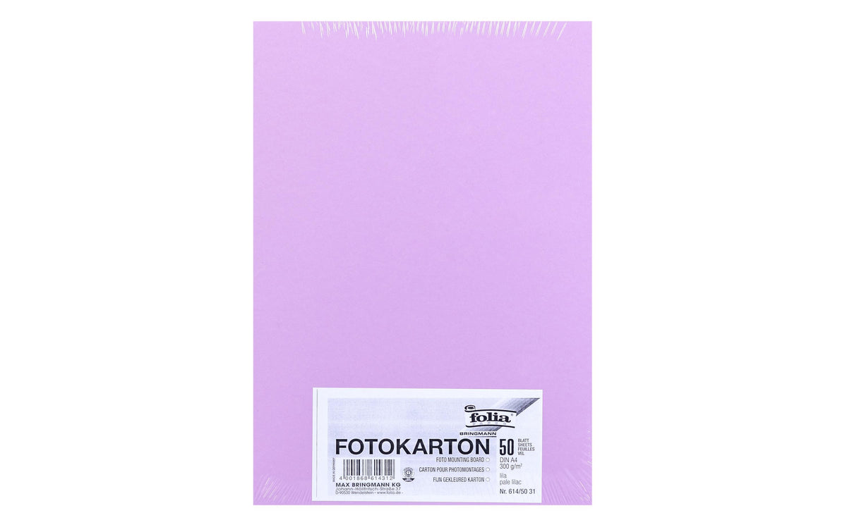 Folia, Fotokarton A4, 300 g/m², 50 Blatt, L