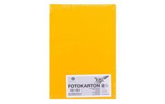 Folia | Fotokarton A4, 300 g/m², 50 Blatt, D | Farbe: Dunkelgelb