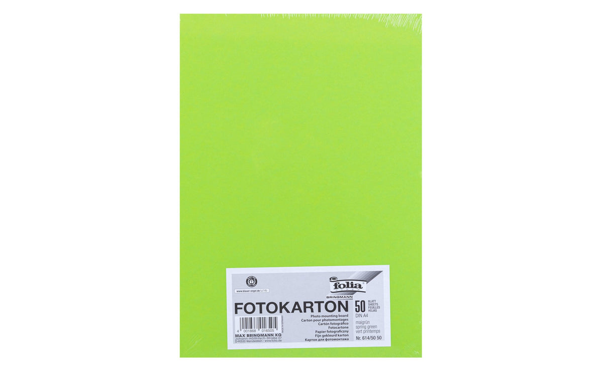 Folia, Fotokarton A4, 300 g/m², 50 Blatt, M