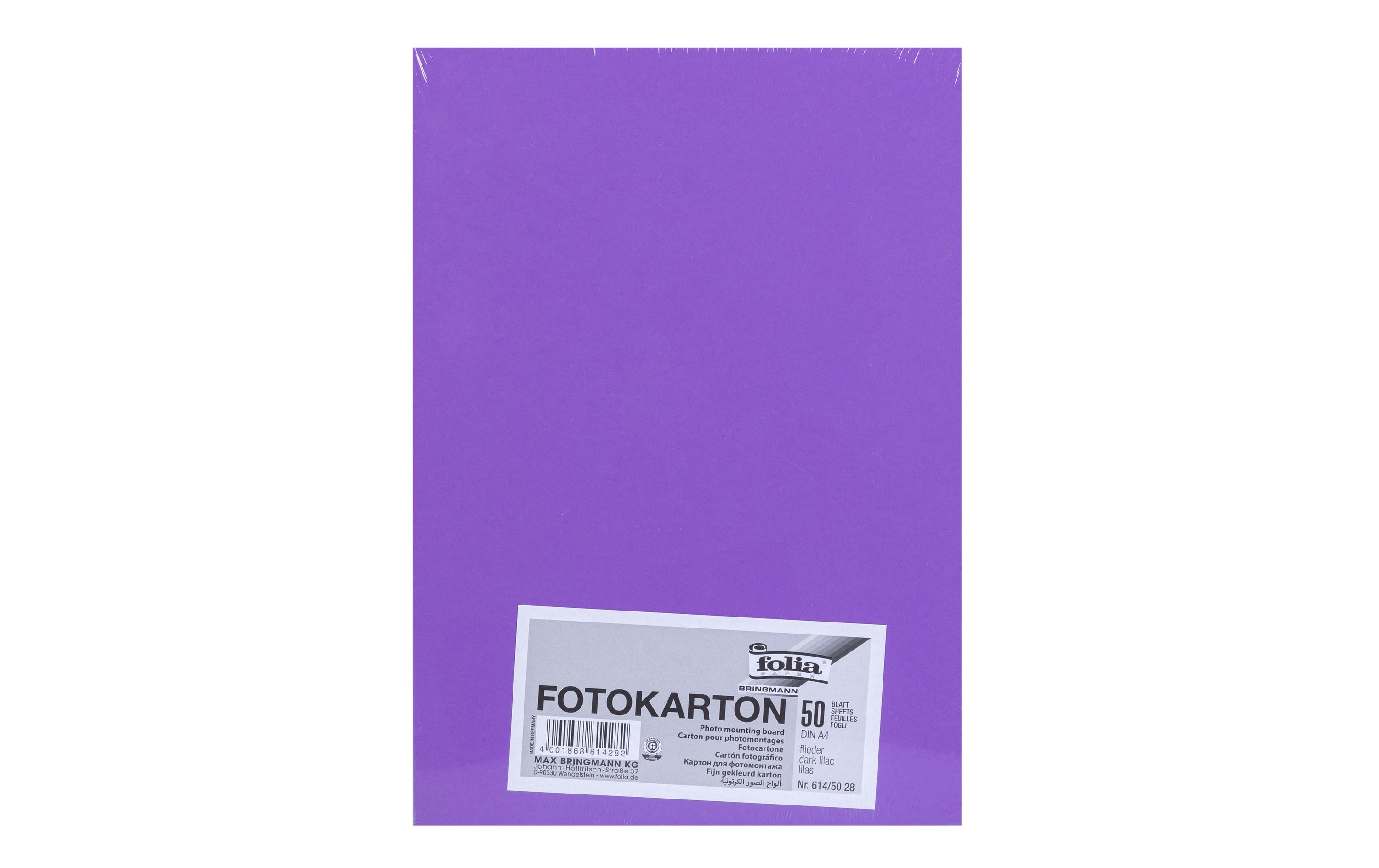 Folia, Fotokarton A4, 300 g/m², 50 Blatt, F