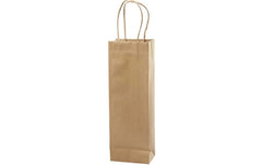 Creativ Company | Papiertasche Flasche | 10 Stück, 36 x 13 x 8 cm