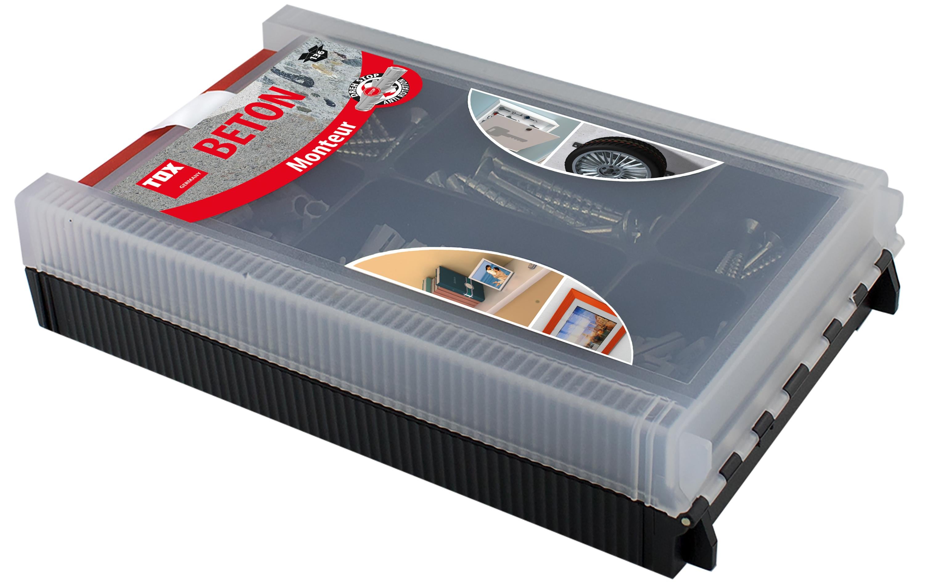 TOX Monteur Beton 136 tlg.