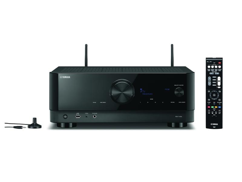 Yamaha | RX-V4A Black | MusicCast 5.2 AV-Receiver, DAB+, Cinema DSP