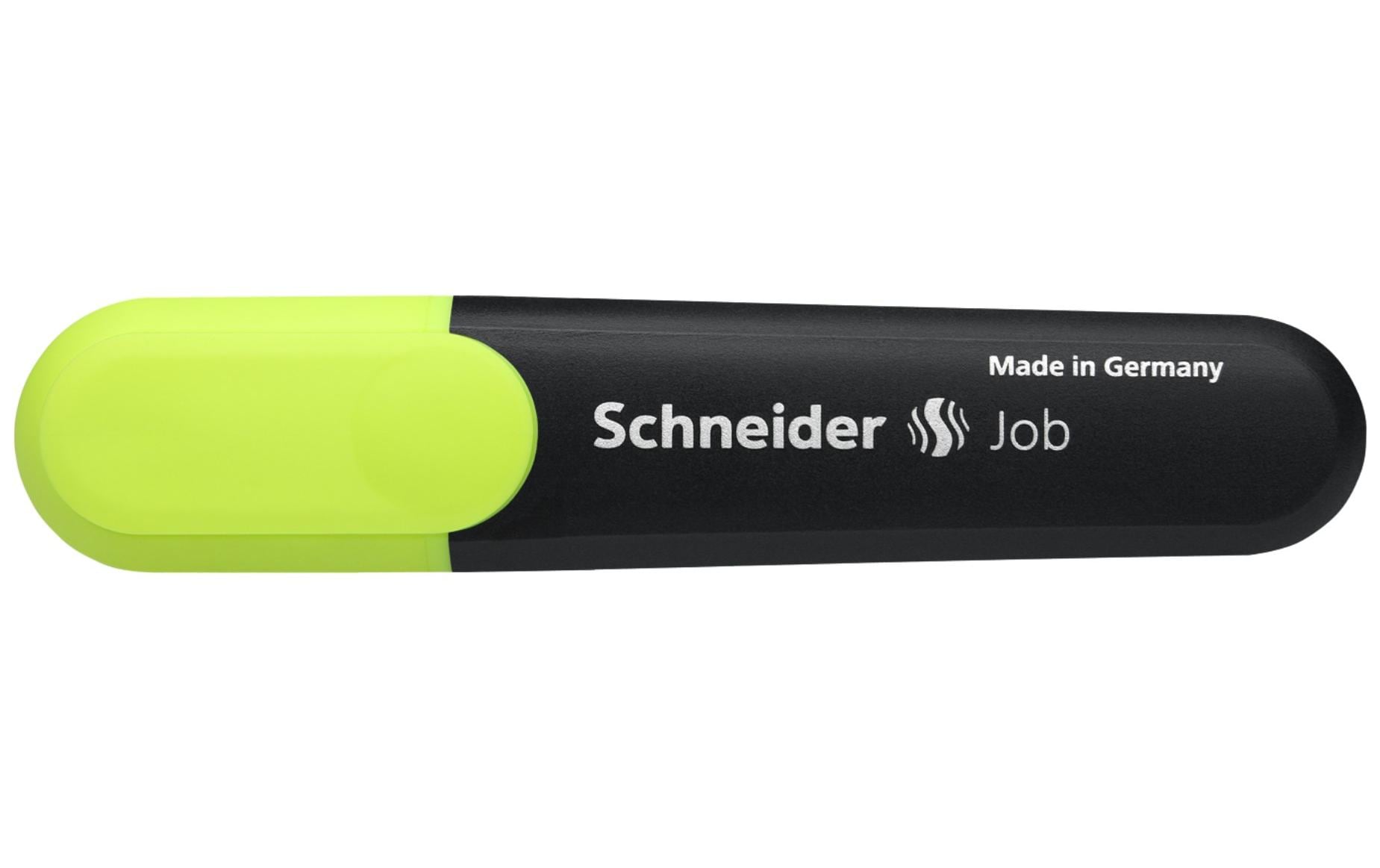 Schneider, Textmarker Job Gelb