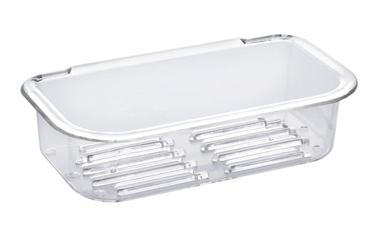 diaqua® | Diaqua Wannenseifenschale transp. | 4.5 X 10.5 X 18.5 CM