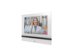 2N | Indoor View Weiss | Innensprechstelle, 7 Display, PoE