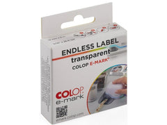 Colop | E-Mark Etiketten endlos transparent | 1 Rolle
