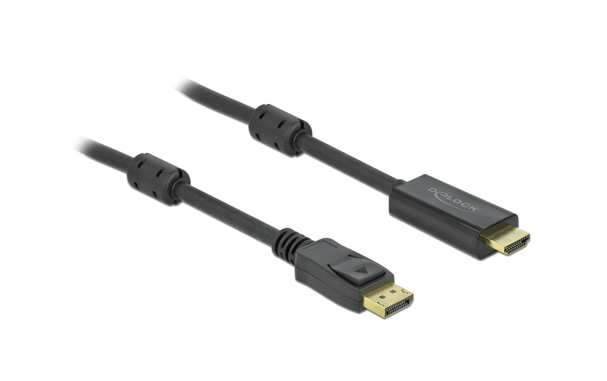 Delock, Kabel aktiv DisplayPort - HDMI, 3 m