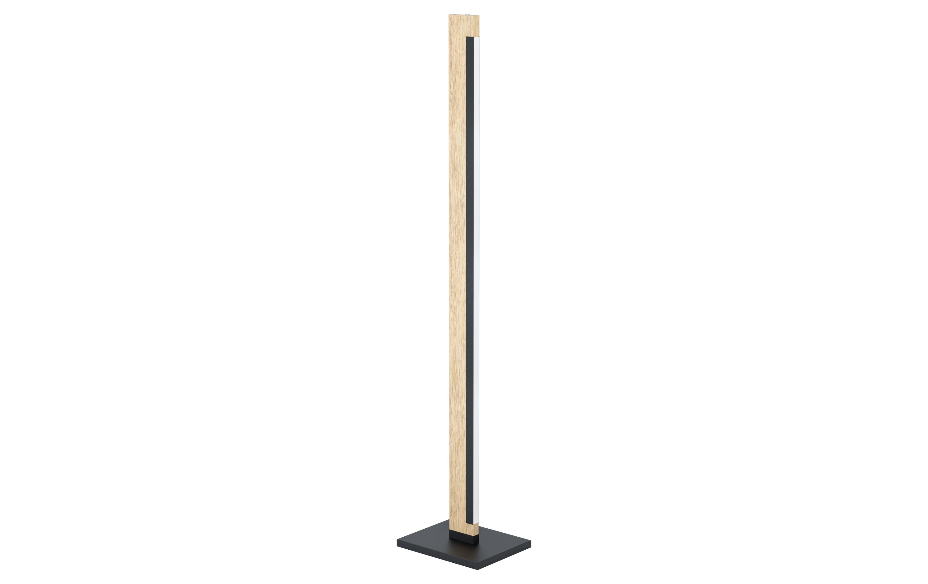 EGLO CAMACHO Stehleuchte schwarz/braun