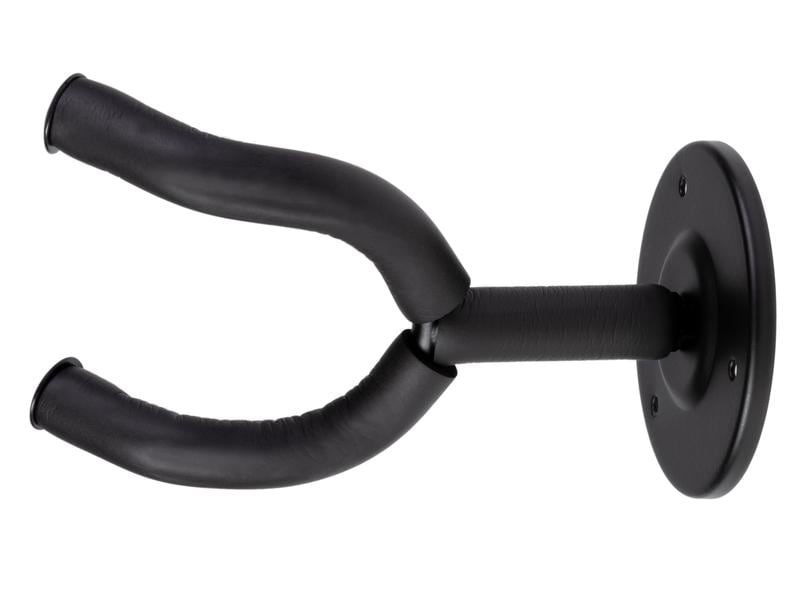 Bemero | GWH-8070BK Gitarren-Wandhalter | Für Gitarren mit breiter Kopfplatte