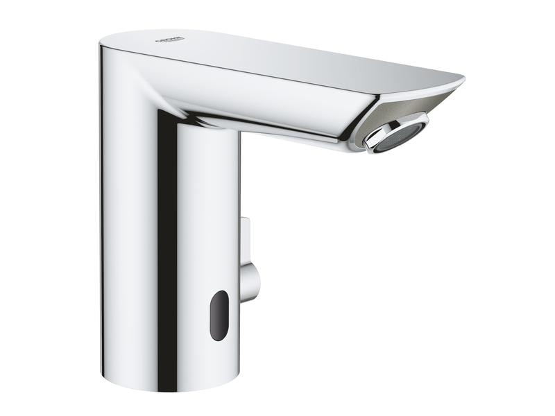 GROHE | BauCosmo E WT 6V S | Wandarmatur ohne Mischer, Edelstahl