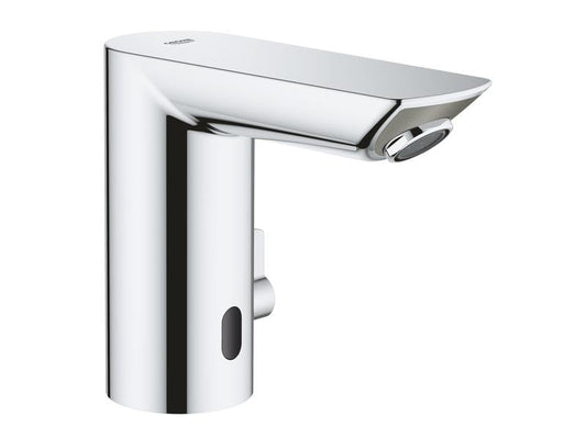 GROHE | BauCosmo E WT 6V S | Wandarmatur ohne Mischer, Edelstahl