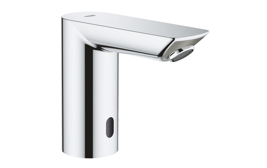 GROHE | BauCosmo E WT 6V o.Mischung S | Wandarmatur ohne Mischer, Edelstahl