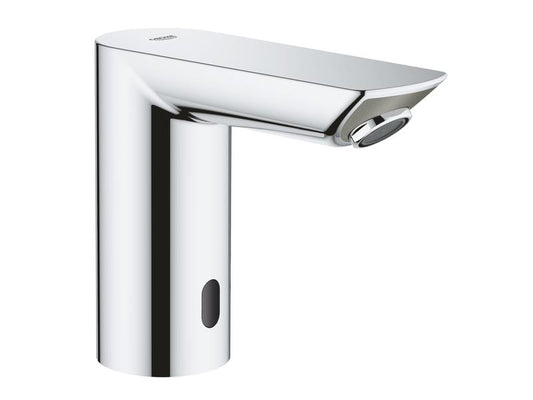 GROHE | BauCosmo E WT 6V o.Mischung S | Wandarmatur ohne Mischer, Edelstahl