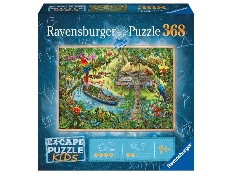 Ravensburger | Puzzle ESCAPE KIDS Dschungelsaf | 368 Teile