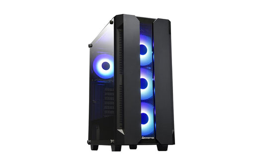 Chieftec Midi Tower Hunter, schwarz o.NT