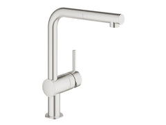 GROHE | Minta OHM sink L-spout extr.mou. | chrom