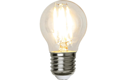 Star Trading | LED Leuchtmittel E27 G45 Low Voltage | E27, 250Lm, 2700K, 2W, 12-24VAC/DC