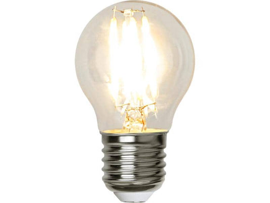 Star Trading | LED Leuchtmittel E27 G45 Low Voltage | E27, 250Lm, 2700K, 2W, 12-24VAC/DC