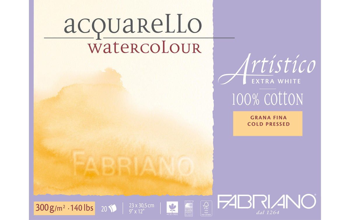 Fabriano Aquarellp. Artistico Extra White