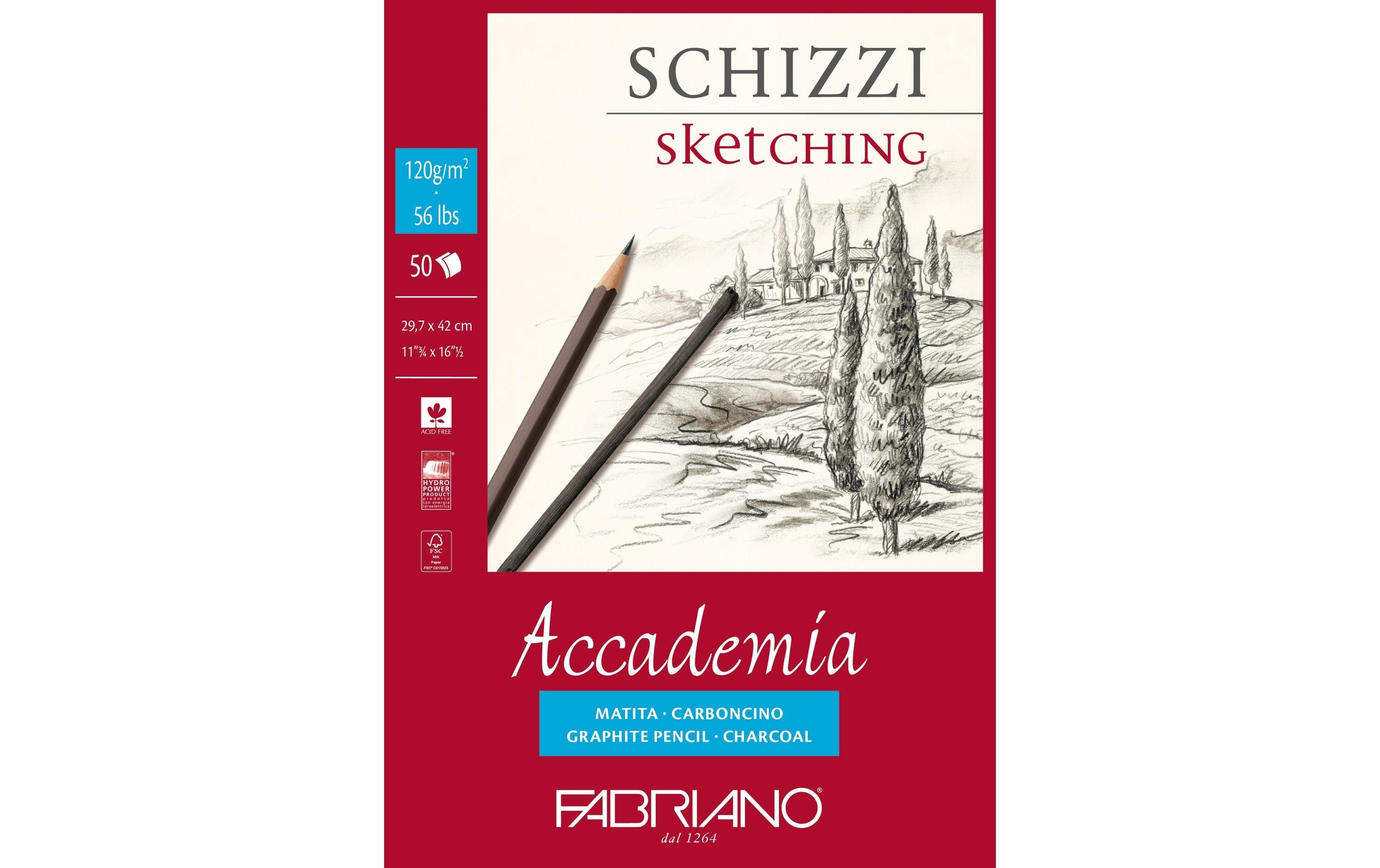 Fabriano Künstlerpapier Accademia Sketch.
