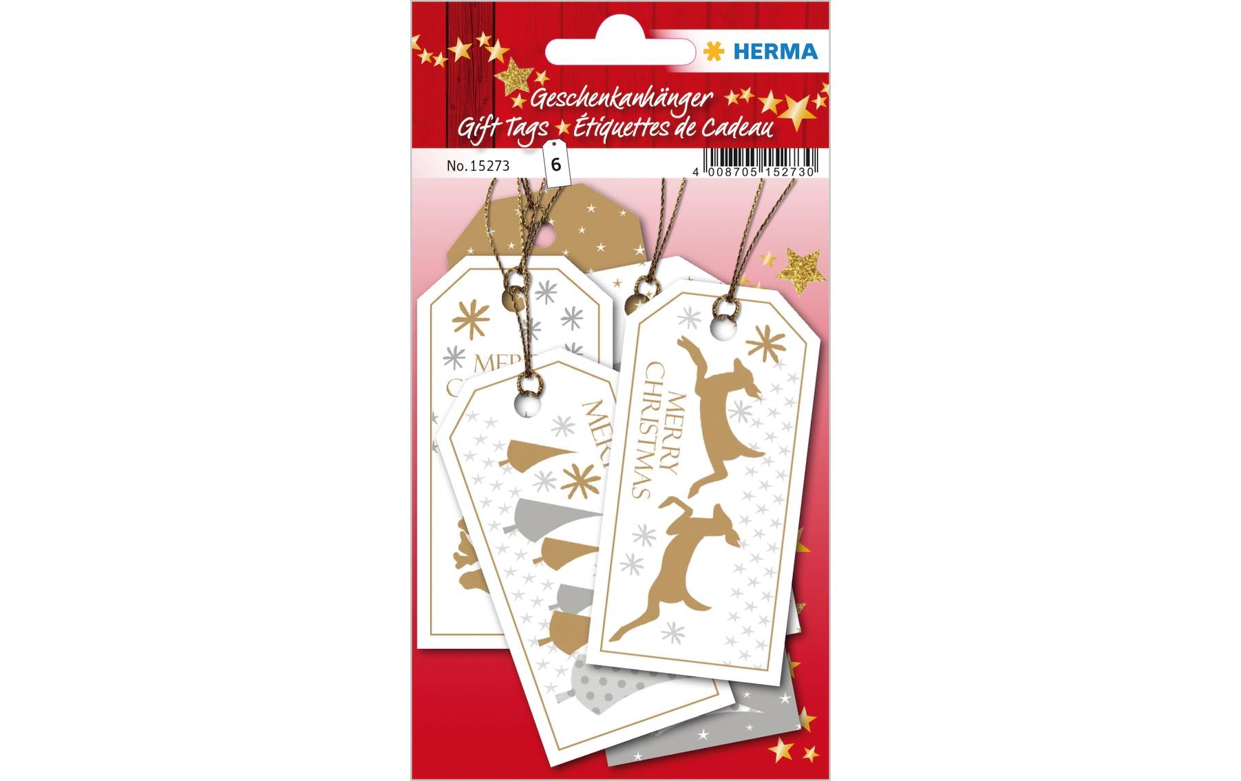 Herma Geschenkanhänger Merry Christmas