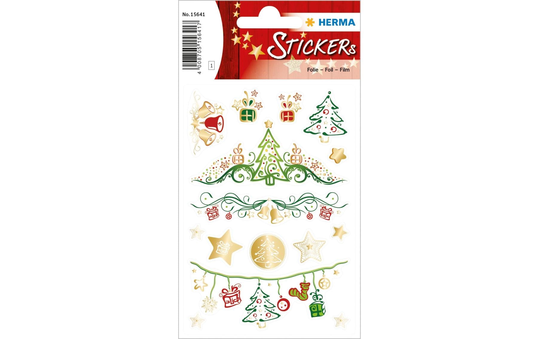 Herma Weihnachtssticker Weihnachtsträume