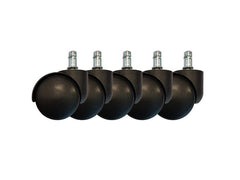 LC-Power | Gaming Stuhlrollen 5er Set. | für LC-GC1,2,3 u.v.m.