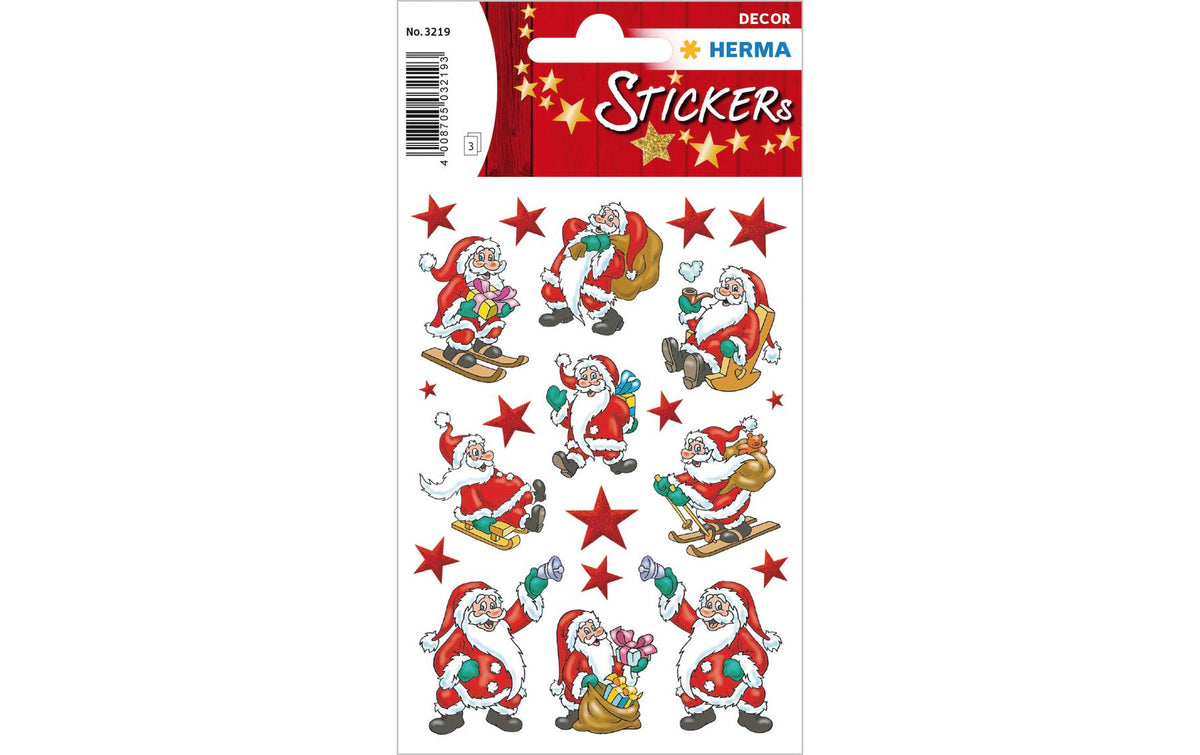 Herma Weihnachtssticker Nikolaus