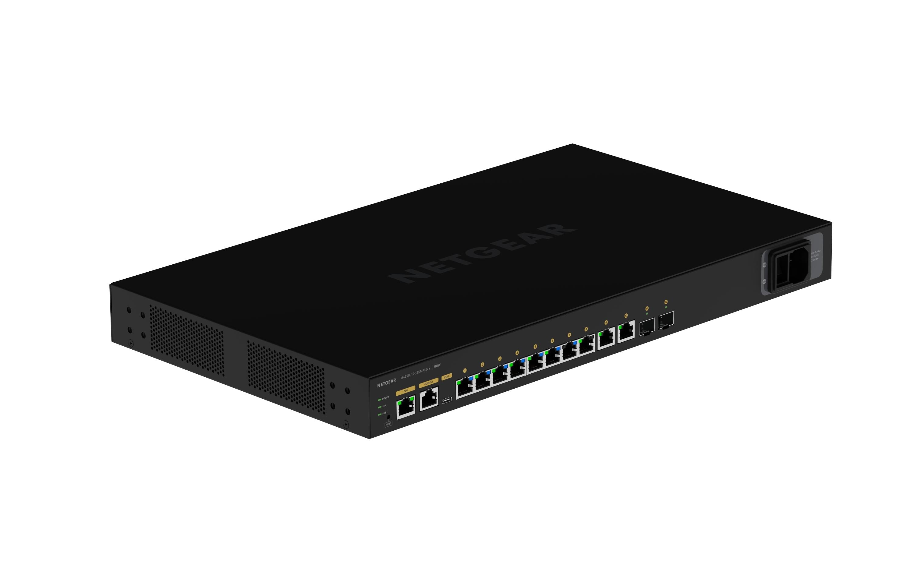 Netgear GSM4212UX: AV Line M4250-10G2XF-PoE