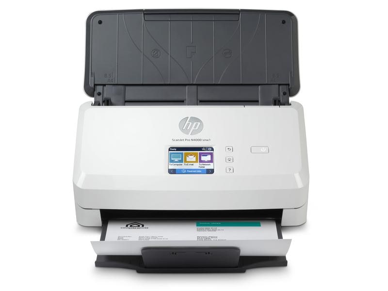 HP Inc. | HP ScanJet Pro N4000 snw1 | A4, OCR, ADF 50 Blatt, Wi-Fi, Einzug