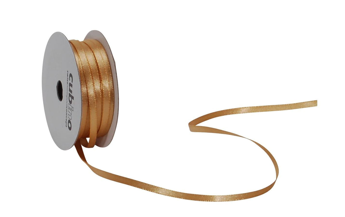 Spyk, Satinband 3 mm x 8 m, Gold