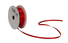 Spyk, Satinband 3 mm x 8 m, Rot