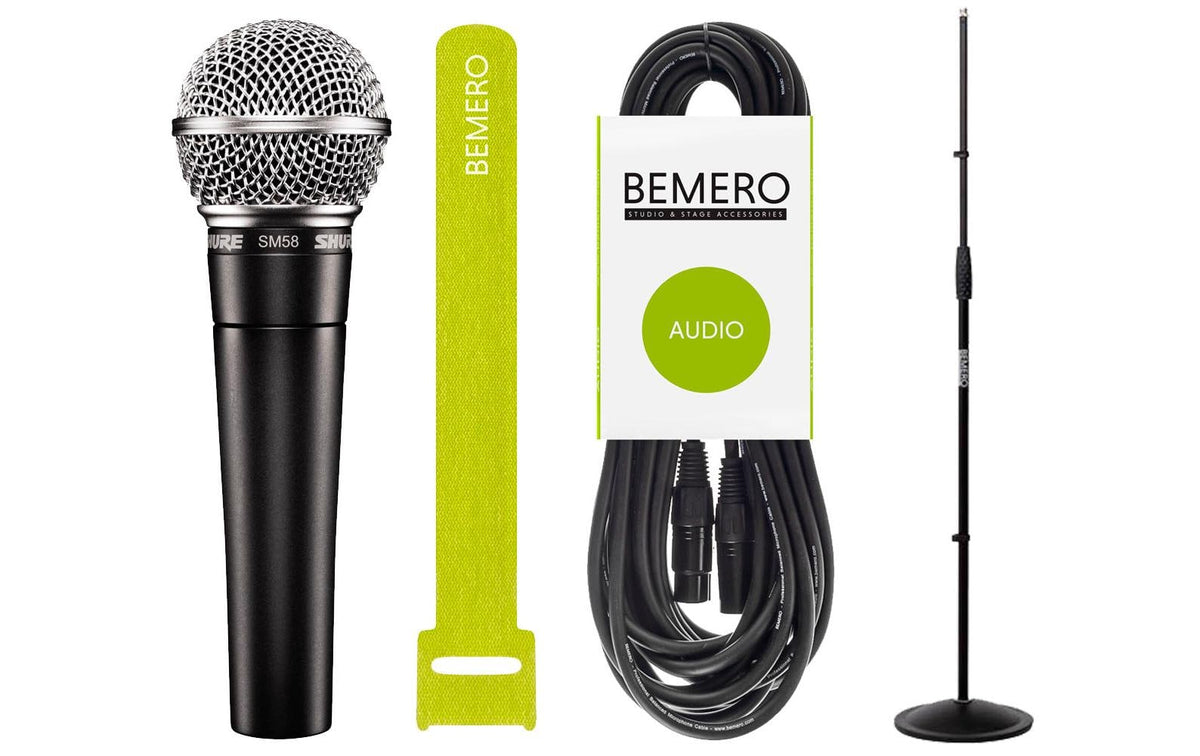 Shure SM58 Vocalist-Bundle