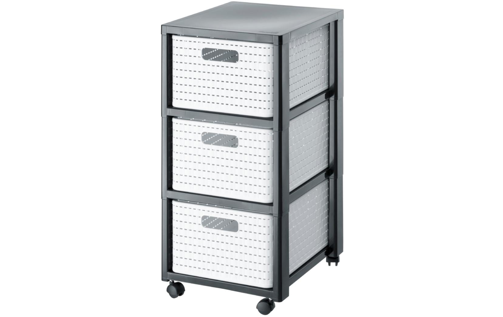 Rotho Tower Country 3xA4 mit Rollen