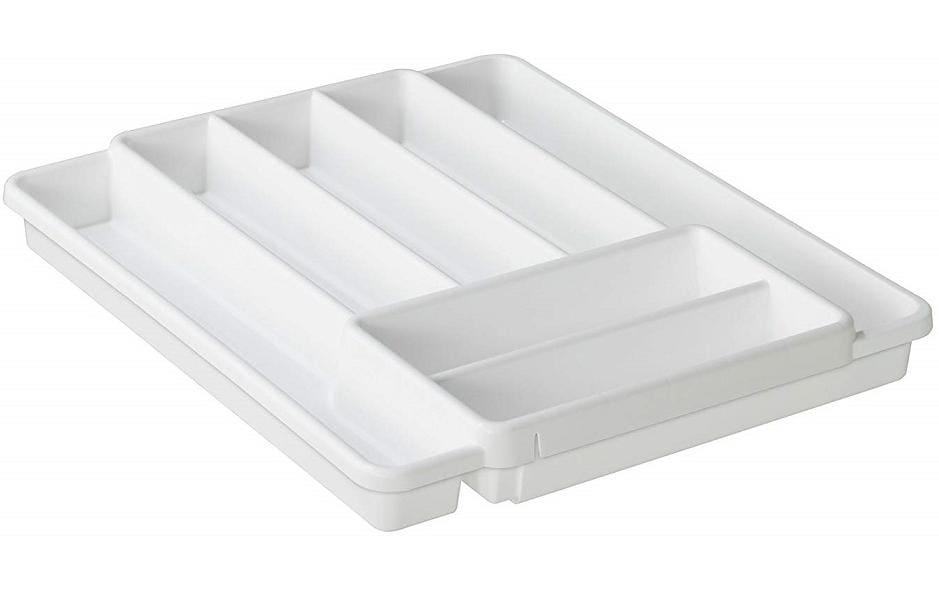 Rotho, Besteckkasten Domino Weiss