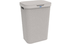 Rotho, Wäschesammler Country 55 l, Beige