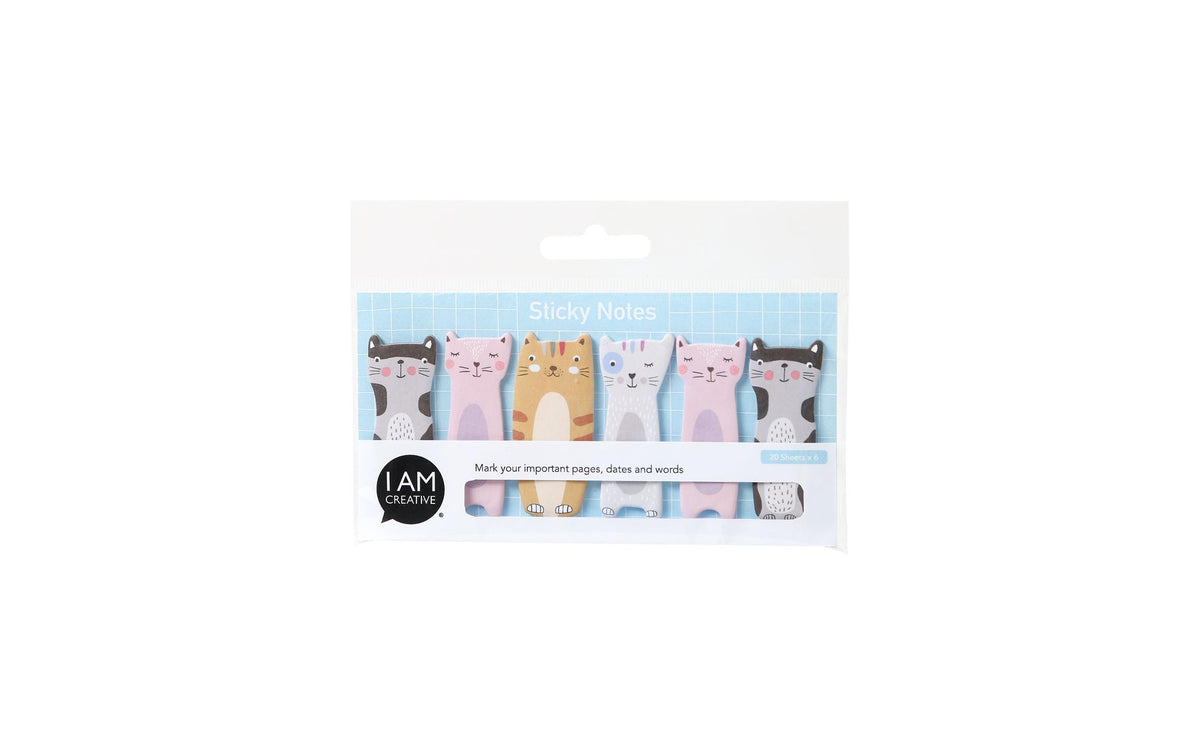 I am Creative Sticky Notes Katze