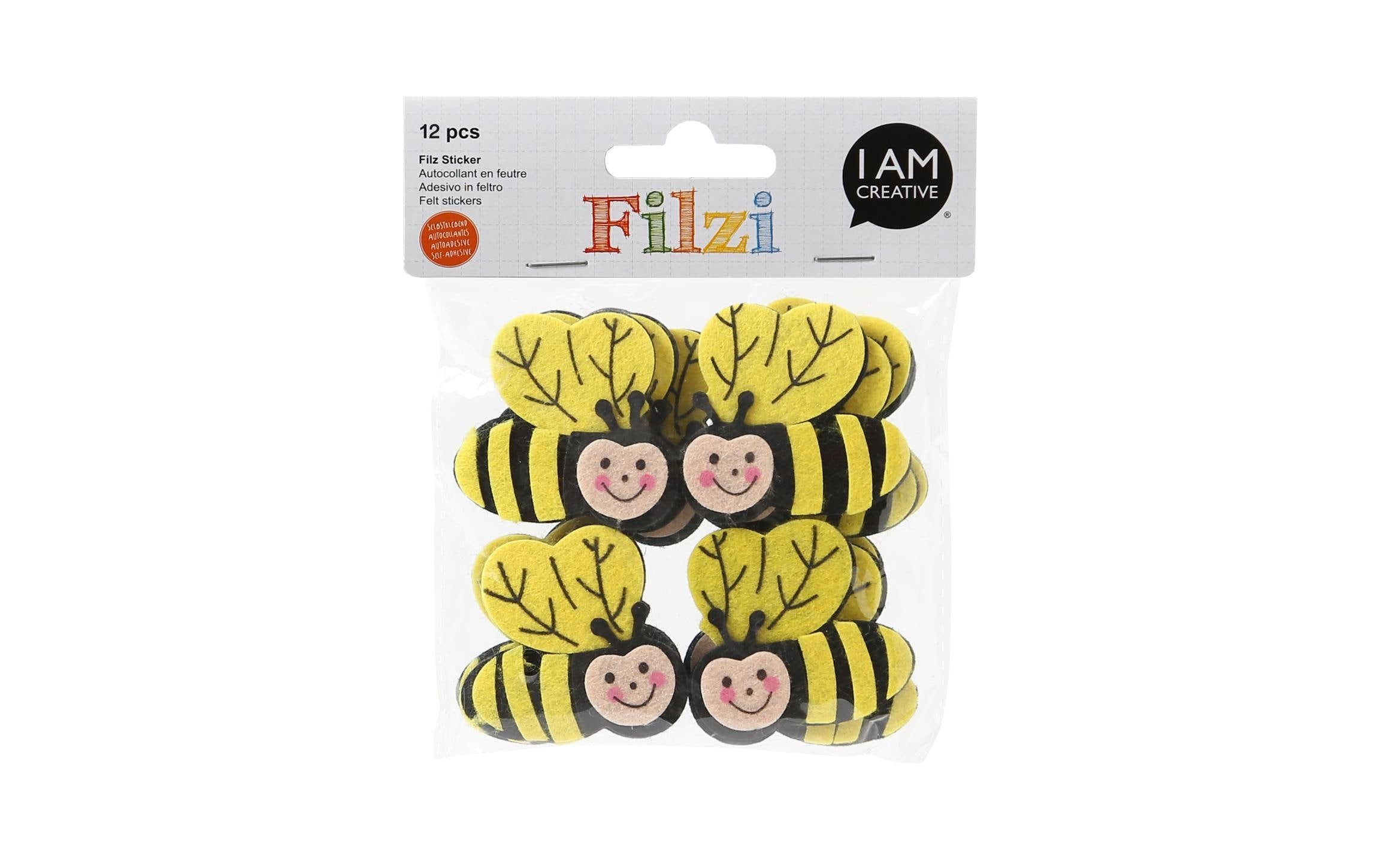 I am Creative Filz-Sticker FILZI
