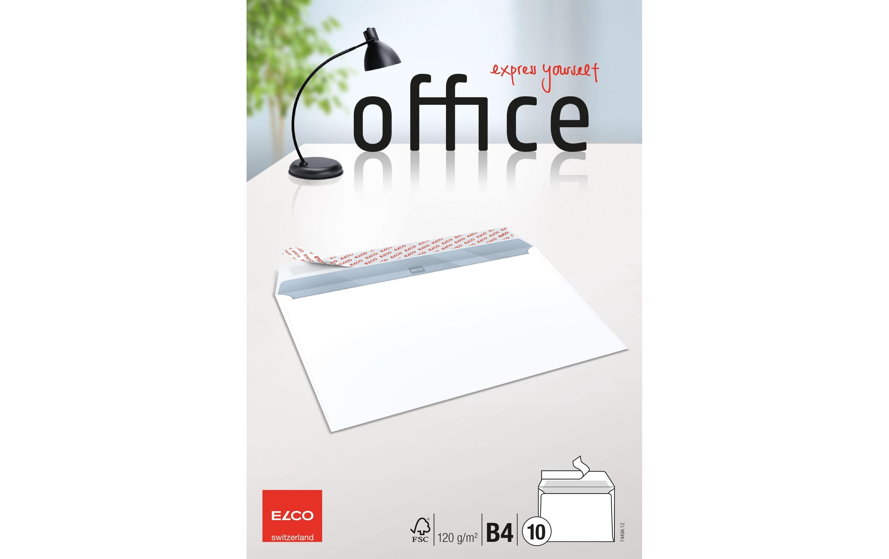 Elco Office Couvert B4 weiss