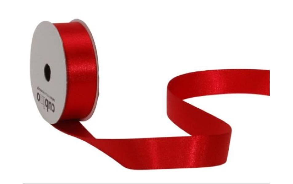 Spyk, Satinband 16 mm x 5 m, Rot