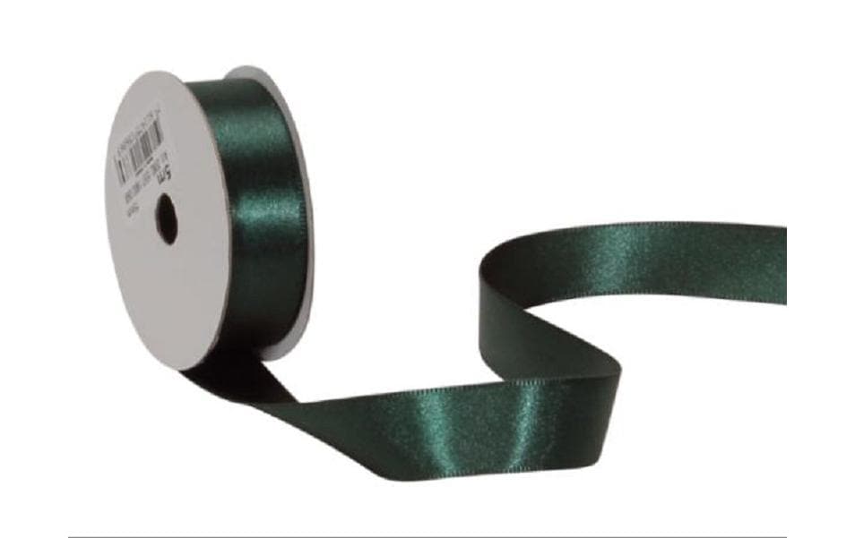 Spyk, Satinband 16 mm x 5 m, Dunkelgrün