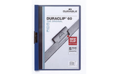 DURABLE, Klemmhefter Duraclip 60 A4, Dunkel