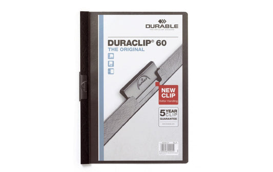 DURABLE, Klemmhefter Duraclip 60 A4, Schwar
